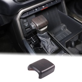 Aunginsy Shifter Gear Hand Brake Trim Cover Compatible with Toyota Tundra/Sequoia 2022-2025 Tacoma 2024+ Car Center Console Gear Shift Head Protection Cover Automatic Gear Shift Knob Cover Accessories