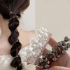 6PCS Hair Ties For Women Braided Telephone Spiral Hair Ties