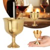Brass Wine Goblet Exquisite Elegant Drinking Wine Cup Decoration Collection