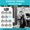 Miles Racing Bicycle Disc Brake Pads Semi-Metallic for Magura MT2