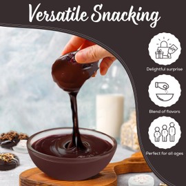 Pastry Perks 6 Gourmet Chocolate-Covered Cookies, Valentine’s Day Gift Box – Sweet Treats for Him, Her, and Grandma – Food Delivery Gift Ideas