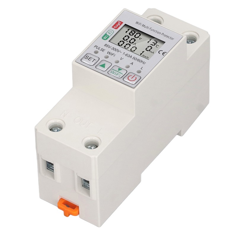 WiFi Smart Power Meter Switch for Tuya Energy Circuit Breaker