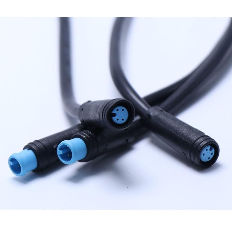 Laisomeke Julet 4Pin Male Female Waterproof Cable Electric Bike Extension