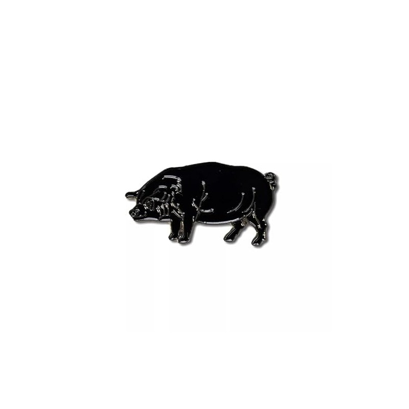 GBJUK Black Pig Enamel Pin Lapel Pin Badge Metal One