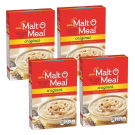 Malt-O-Meal, Original Malt-O-Meal Hot Breakfast Cereal, 28 Ounce (Pack of 4)