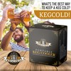 KEGCOLD Portable Keg Cooler - Foldable, Reusable, Lightweight, Insulated, and