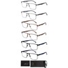 LAURA FAIRY Reading Glasses for Men - Spring Hinge -