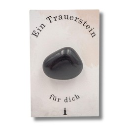 Milaboo® Mourning Stone as Consolation Dispenser I Condolence and Mourning Gift (Mourning Stone)