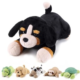 Bernese Mountain Dog Weighted Stuffed Animals - 22 Inch 4.5 Pounds Weighted Plushies Dog Stuffed Animal - Big Plush Pillow - Cute Plush Toy Gifts for Kids & Adults (22" 4.5 lbs)