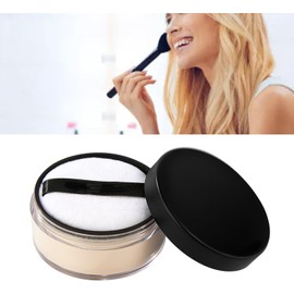 Polvos Sueltos Impermeables Defectos de Cobertura de Larga Duración 12g Polvo Facial de Control de Aceite para Maquillaje Polvo de Fijación Translúcido Polvo de Fijación para