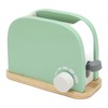Toaster Toy Set Safe Durable Solidwood Round Edges Hand Eye