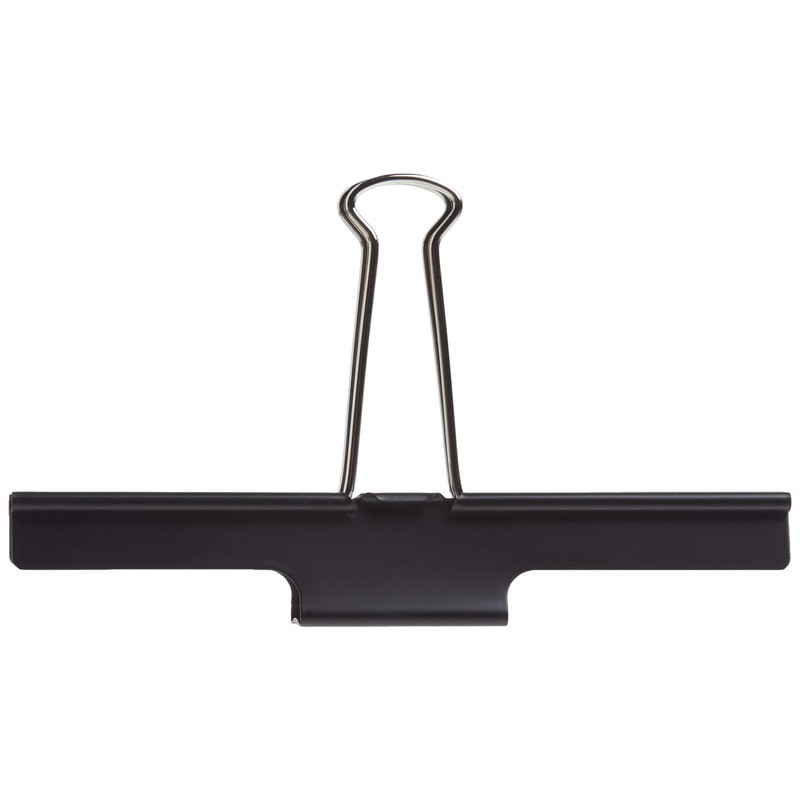 Lion 5.9-Inch Wide 3/4-Inch Capacity Extra Large Binder Clip (CS-20015BC)