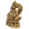 Purpledip Brass Statue Kubera (Hindu God of Wealth & Prosperity):