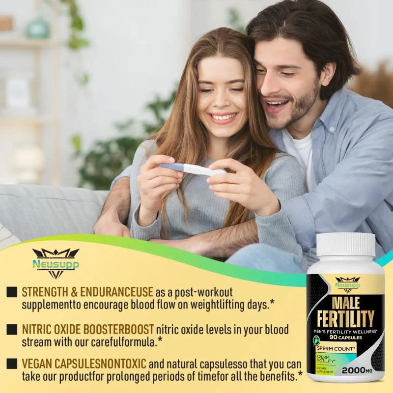 Neusupp Suplemento Fertilidad Masculina 2000mg Cápsulas