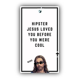 I Saw That Jesus Hanging Car Air Freshener 5 Pack (Vanilla, Jesus Variety Pack)