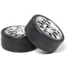 Tamiya Mesh Wheels w/drift tires (2) 26mm