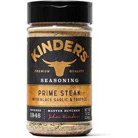 Kinder's Prime Steak with Black Garlic and Truffle