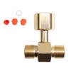 Byttlerom CO2 Tank Adapter CO2 Cylinder Tank W21.8-14 Adapter Converter