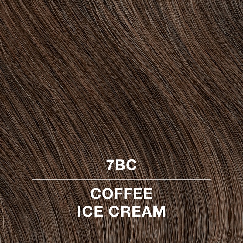 COLORCHARM Permanent Cream Hair Color, 7BC Coffee Ice Cream, 2