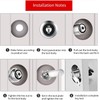 2 Packs Cabinet General Tubular Cam Lock Key Set, Alike