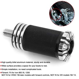 Shifter Peg, Motorcycle Foot Gear Shifter, Billet Aluminium Gear Lever Toe Footrest, Motorcycle Accessories, Fits Iron 883 XL 1200