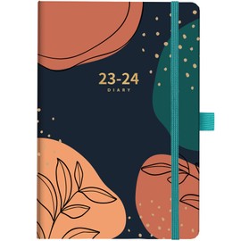 Calendar 2025 - A5 Diary 2025 from January 2025 to December 2025, Weekly Planner 2025 with Inner Pocket, 14.6 x 21.4 cm