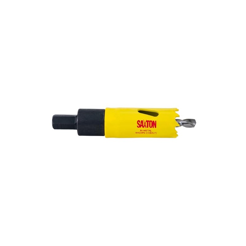 Saxton HSS Hole Saw Cutter M42 Bi-Metal 8% Cobalt Heavy