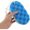 Esponja de Baño Exfoliante Azul LIFKOME de 4 Piezas con