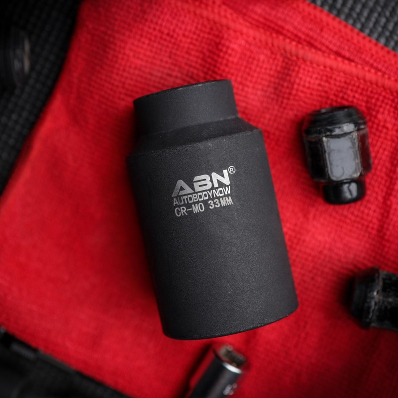 ABN - Llave de vaso para tuercas de eje, 1/2