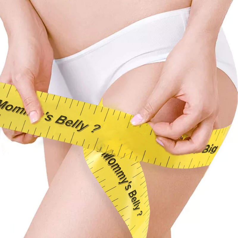 ABOAT 2 Rolls Belly Measuring Tape Tummy Measure for Baby