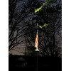 Flag Pole Light Solar Powered, Solar Flagpole Lights for 15