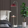 beaysyty Modern Elegant with Tray Floor Lamp for Office Cafe