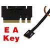 KALEA-INFORMATIQUE Riser Adapter PCIe Gen 3.0 4X to M2 E