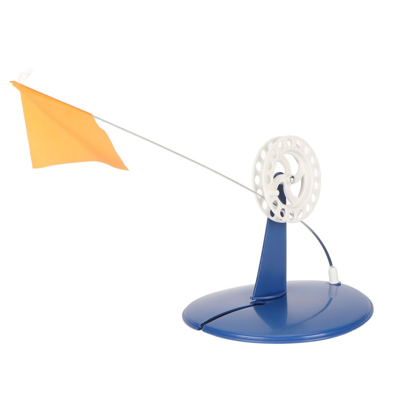 6PCS Ice Fishing Flag Outdoor Sign Portable Tip Up Angler