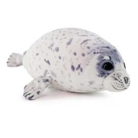 Seal Stuffed Animal Toy, Cute plushies, 25" Seal Plush Pillow Gift for Girls Kids Children Birthday Christmas (Large)