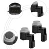 Hoypeyfiy 2PCS 28438-4EA0A Front & Rear PDC Parking Reverse Sensor