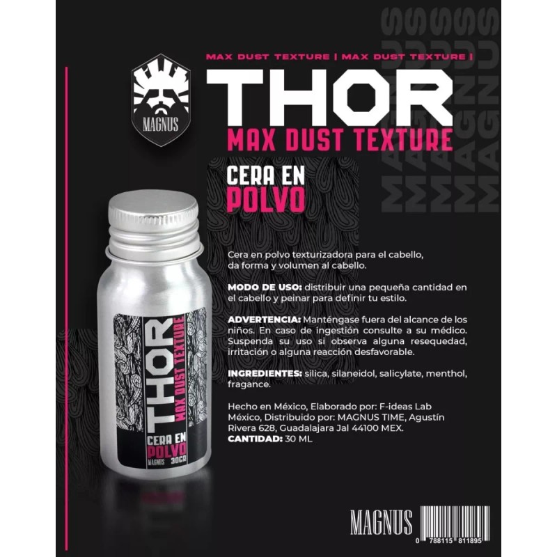Magnus Polvo Texturizador Magnus Fijacion Alta 30ml