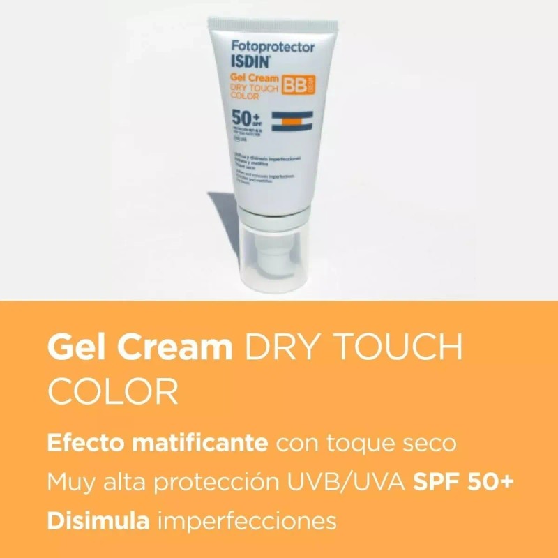 Isdin Protector Solar Medio Dry Touch Color Spf
