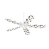 Coconuts Palm Trees and Bananas White - Ceiling Fan Skin