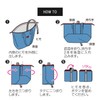 Eyedia 1009396 Eco Bag, Compact Foldable, Cold Retention, Shopping Bag,