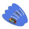 I'm Trippin' Retro Van Funny Humor Double-Sided Oval Nail File