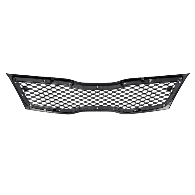 HECASA Upper+Lower Bumper Grille Compatible with 2014-2015 Kia Optima Front