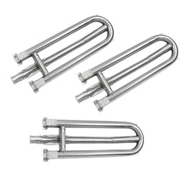 Kalomo 19”Grill Burners Radiant Tray Ceramic Rods for DCS Grill 27DBQR, DCS 36 BGB36-BQARL, DCS 48 BGB48-BQARL, DCS 30 BGB30-BQRN, Charmglow 810-8905-S, Stainless Steel Cook Grill Replacement Parts