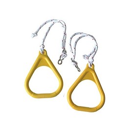 DreamGYM Gymnastics Rings for Children | Yellow