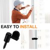 3/8 in Window Screen Clip with Screws, Storm Door Clips