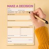 6-Count Knock Knock Make a Decision Pads, Checklist Funny Office