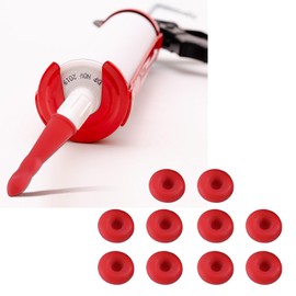 ZZLBZN Caulk Caps, 10Pcs Caulk Saver Cap Universal Fit Caulk Tube Caps Caulk Saving Cap Open Caulking Tube Latex Sealing Caps for Sealing and Preserving