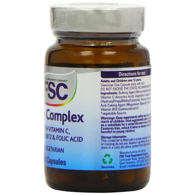 FSC 14mg Iron Complex - Pack of 30 Capsules