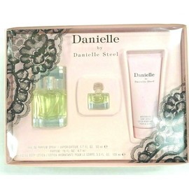DANIELLE  BY DANIELLE STEEL Set ~ 1.7 oz EDP & 3.3 oz LOTION & PURE Parfum  MINI