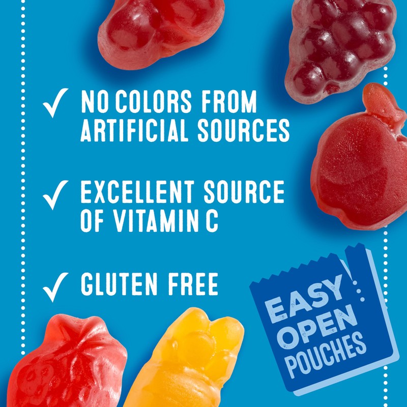 Mott's Fruit Flavored Snacks, Berry and Assorted Fruit, Gluten Free